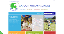 Desktop Screenshot of catcottprimary.co.uk